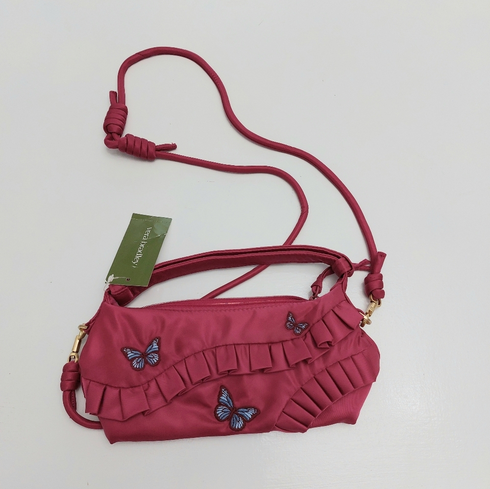 Vera Bradley Roxbury Crescent Wicked NWT